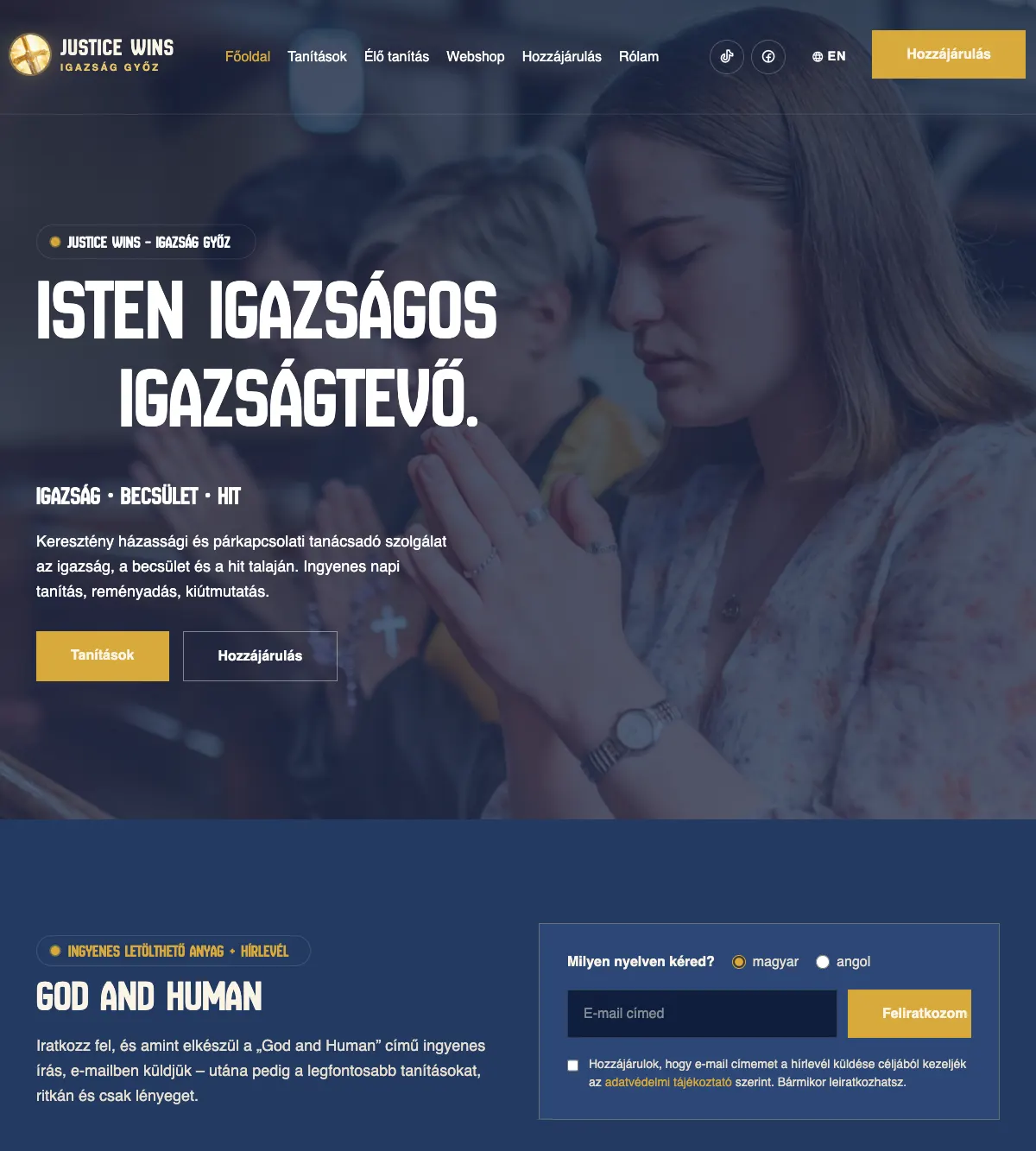 Justice Wins – Igazság Győz